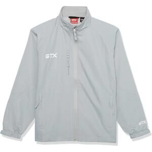 STX Men's Athletic Team Jacket size XXL brand new full zip. Gray windbreaker